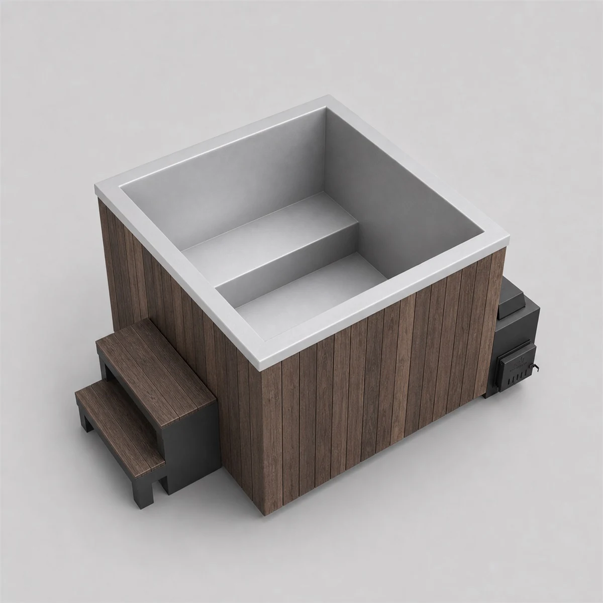 Plunge Tub Arctic 120B, for 1-2 People