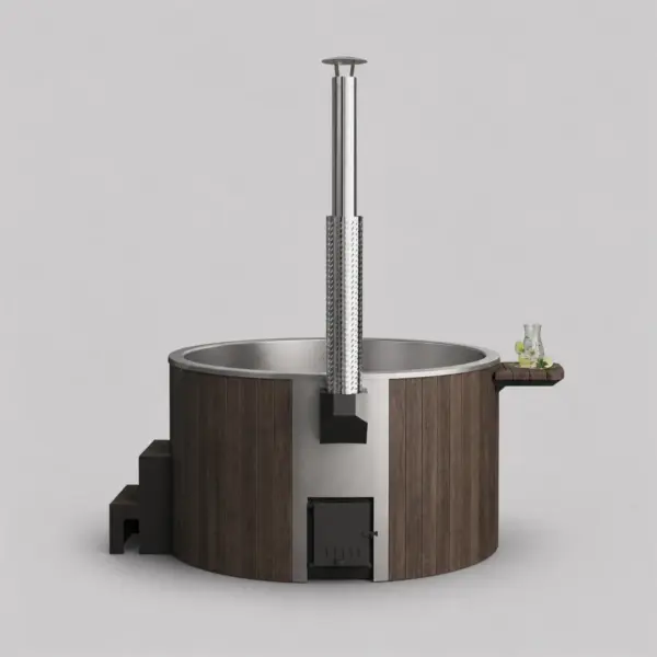Wood-Fired Soaking Tub Furako 200PBG, for 4-6 People