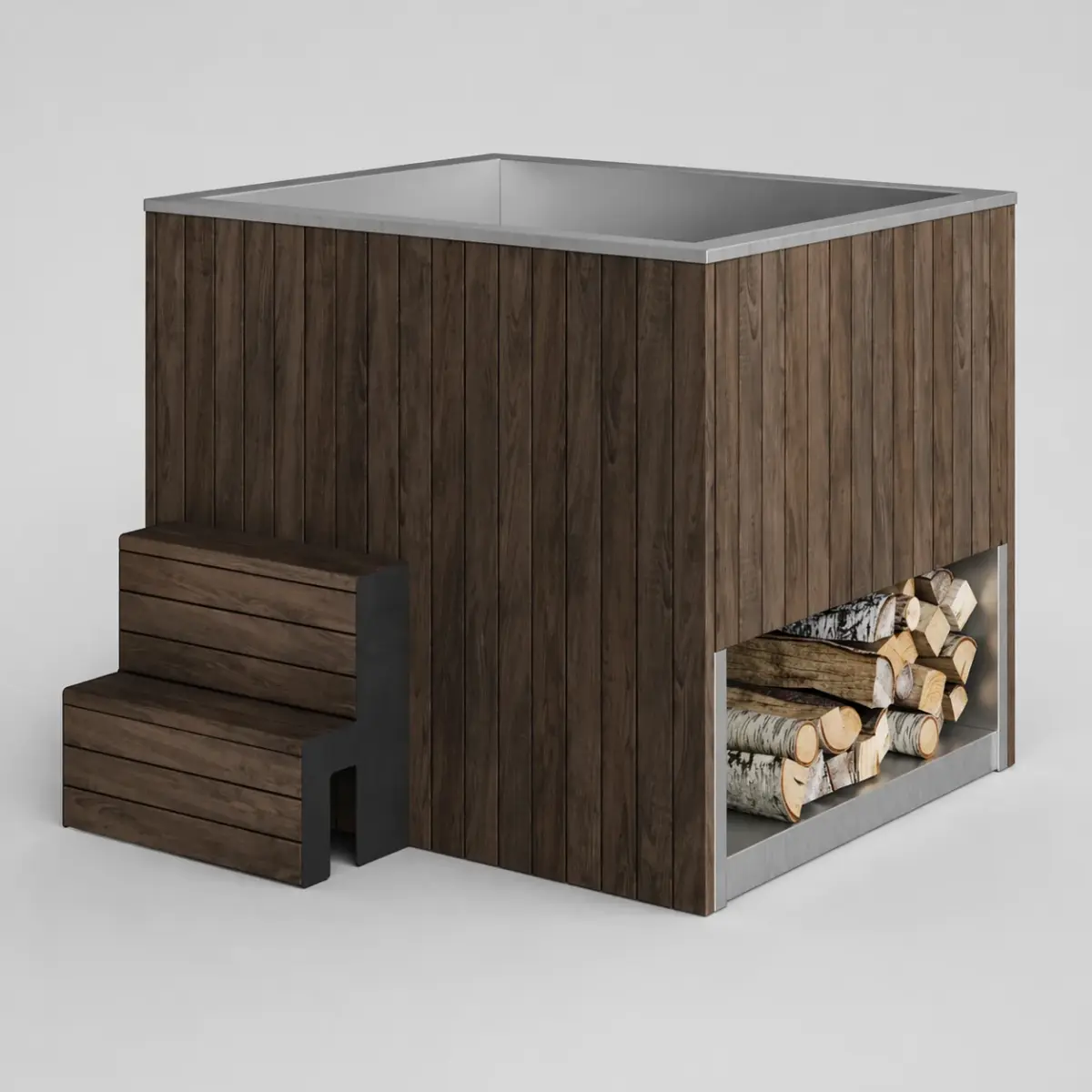 Plunge Tub Arctic 140B, for 1-2 People