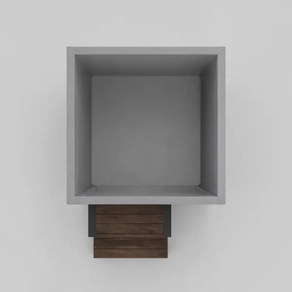 Plunge Tub Arctic 140B, for 1-2 People