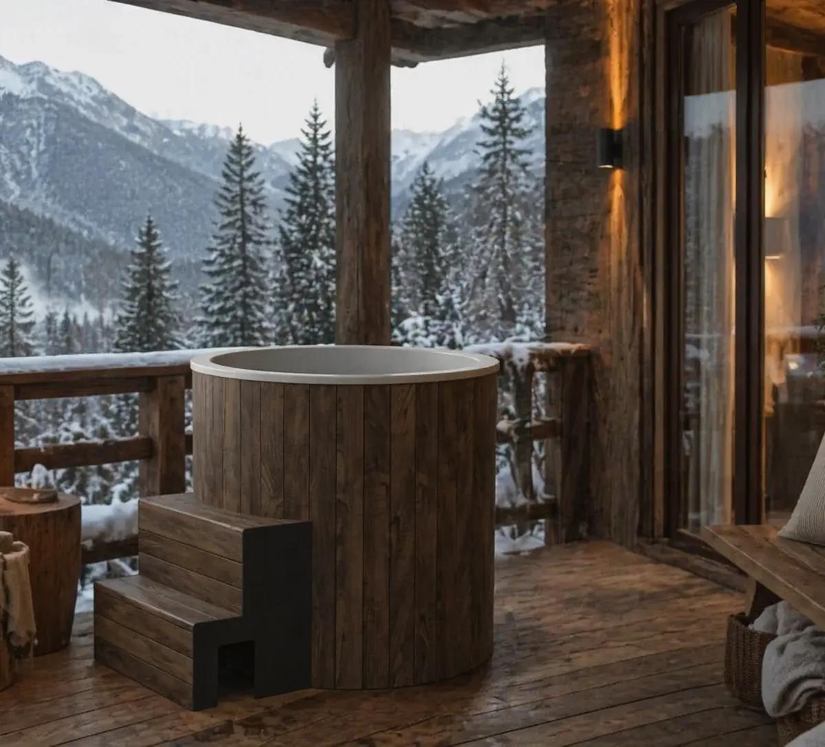 Plunge Tub Arctic 100RB, for 1 Person