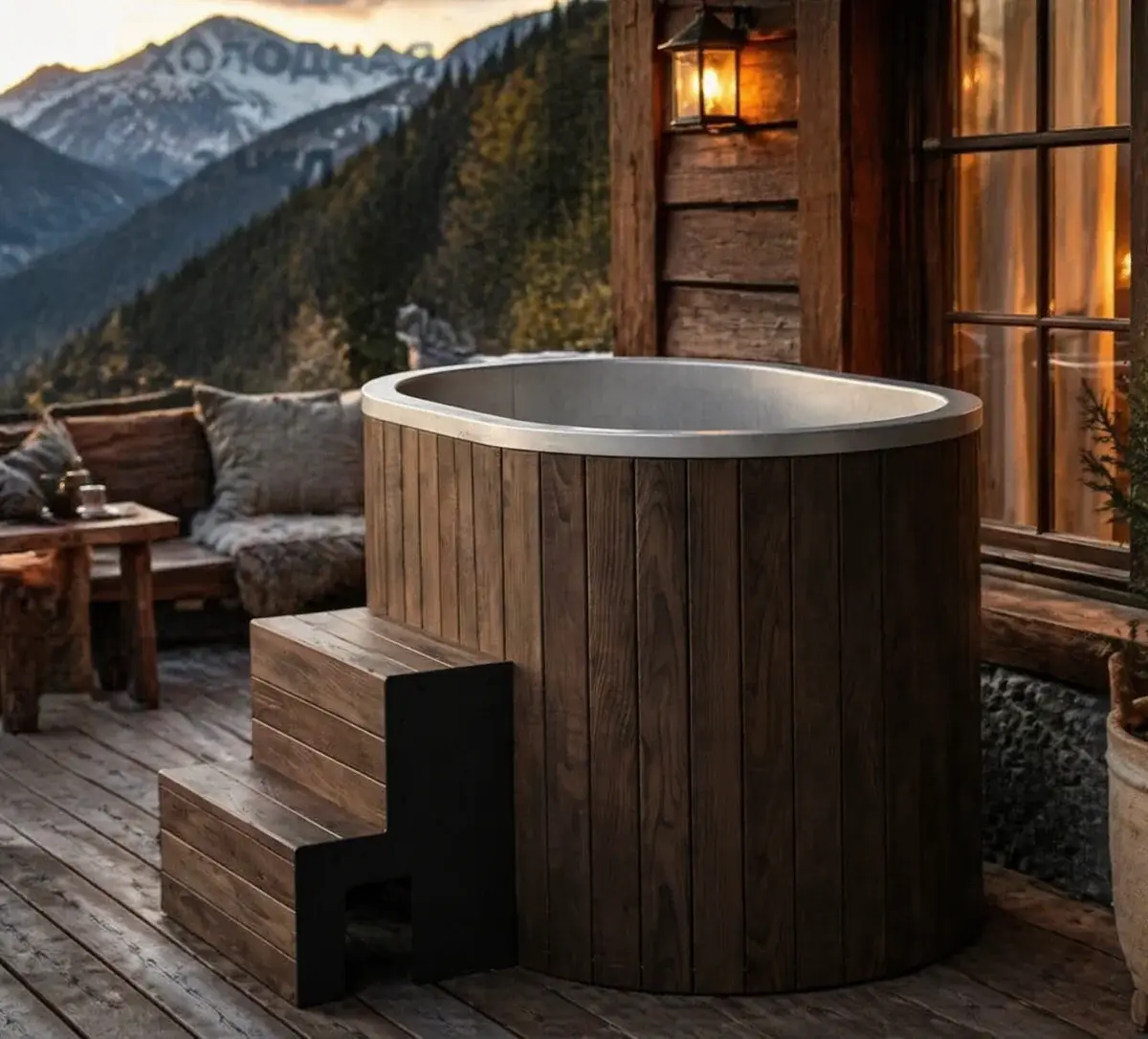 Plunge Tub Arctic 140RB, for 1-2 People