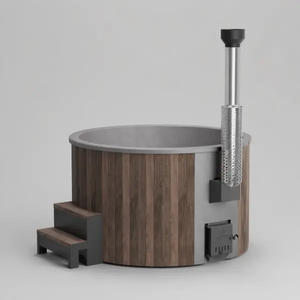 Wood-Fired Soaking Tub Furako 200PBG, for 4-6 People