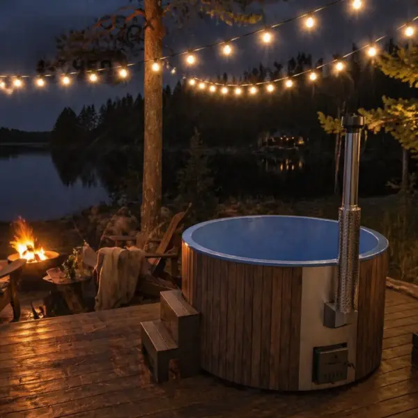 Wood-Fired Soaking Tub Furako 200PBG, for 4-6 People gallery thumbnail