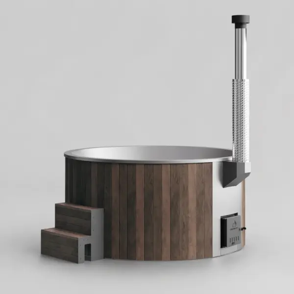 Wood-Fired Soaking Tub Furako 200SB, for 4-6 People