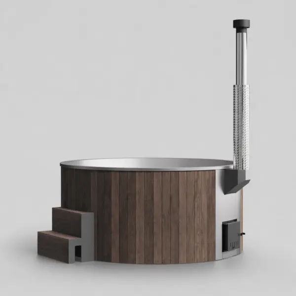 Wood-Fired Soaking Tub Furako 200SB, for 4-6 People