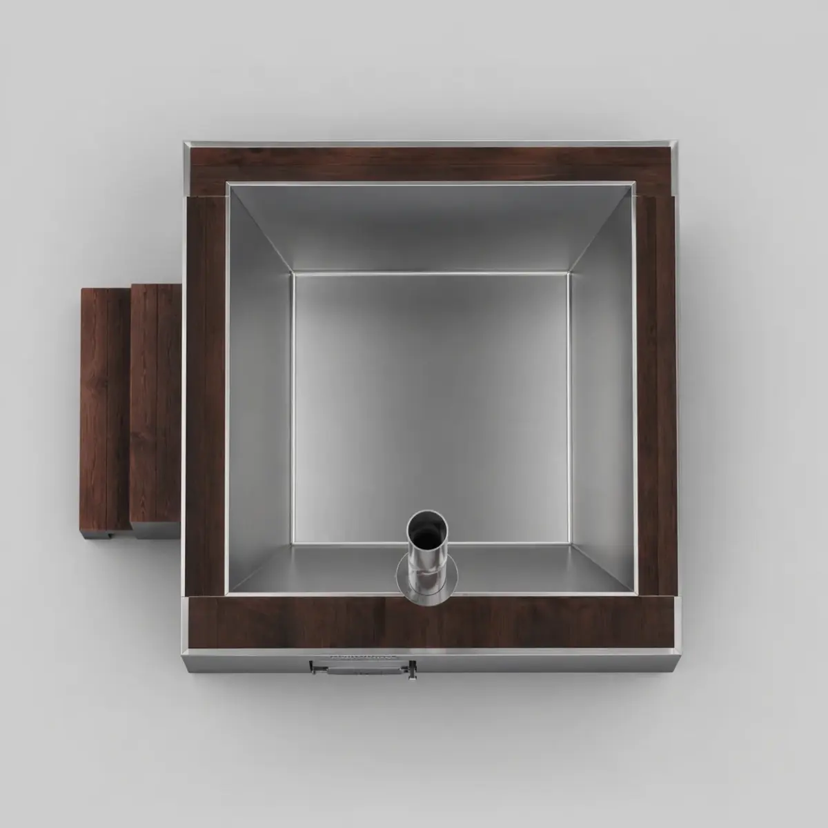 Wood-Fired Soaking Tub Elite 200B, for 4-6 People