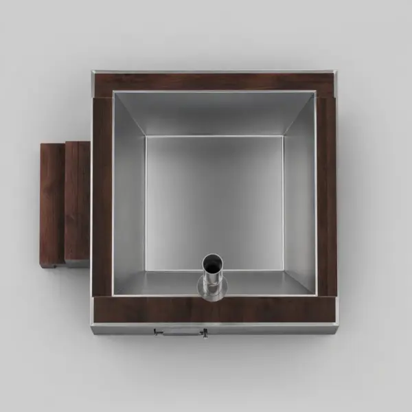 Wood-Fired Soaking Tub Elite 200B, for 4-6 People