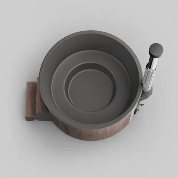 Wood-Fired Soaking Tub Furako 200BW, for 4-6 People