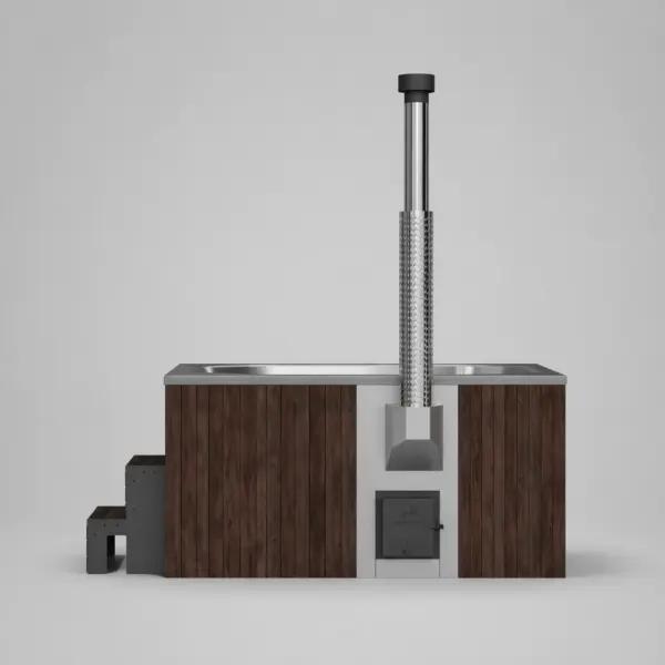 Wood-Fired Soaking Tub Thermal 200BW, for 6-8 People