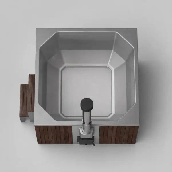 Wood-Fired Soaking Tub Thermal 200BW, for 6-8 People